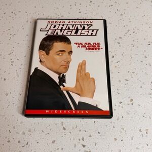 Johnny English DVD Rowan Atkinson Widescreen Comedy Film 2002